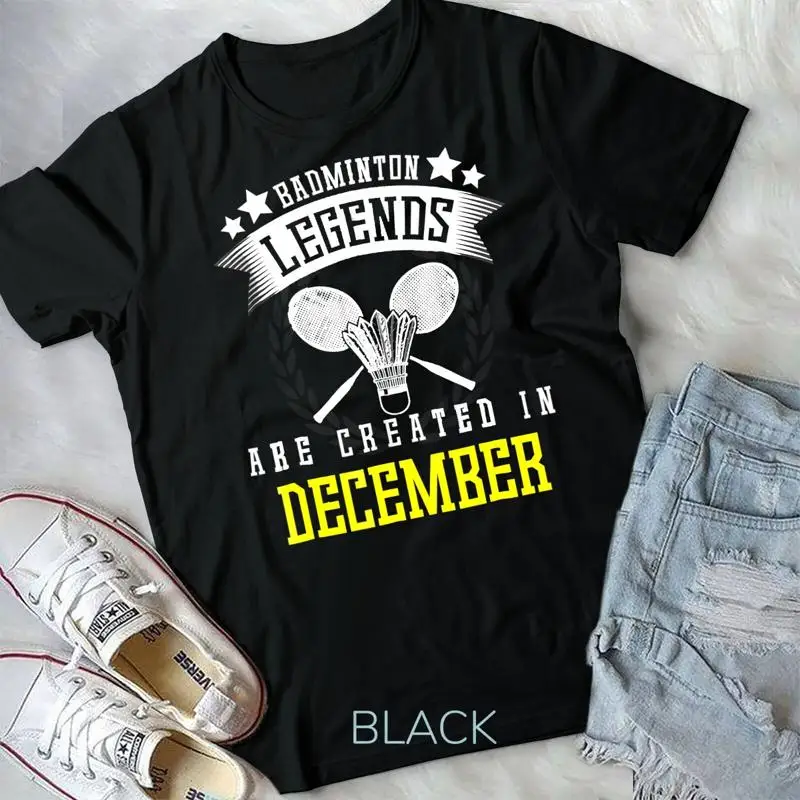 Badminton Legend - Funny Badminton Legends Are Created In