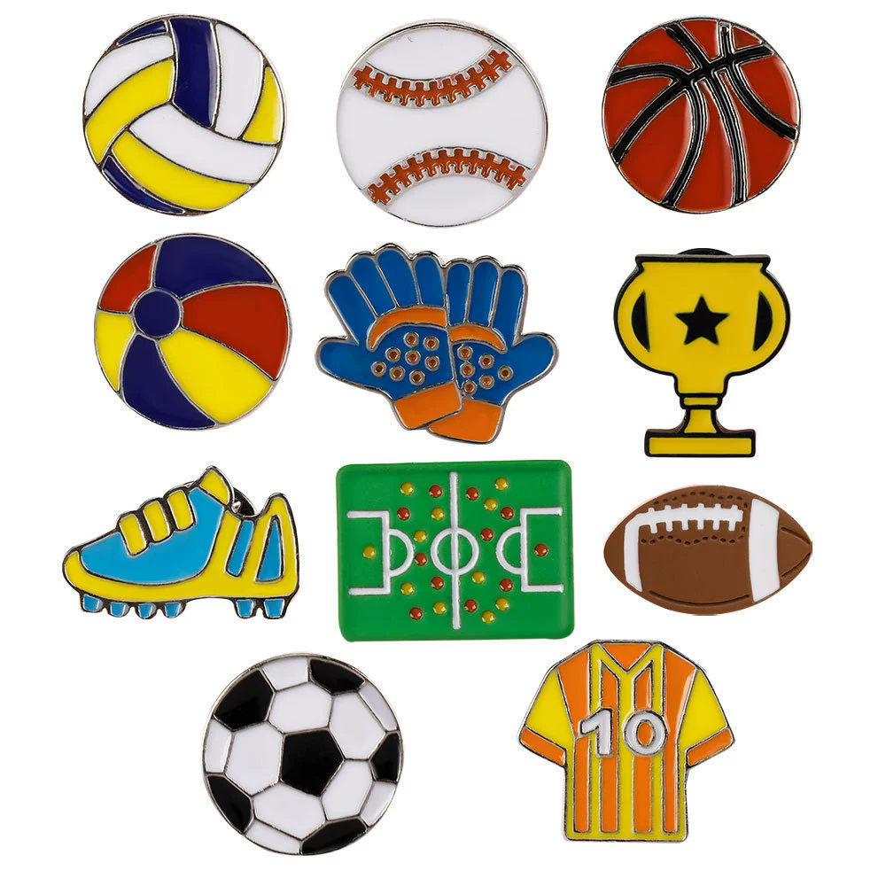 Creative Ball Games Enamel Pin - Badminton Icon บทวิจารณ์และราคา