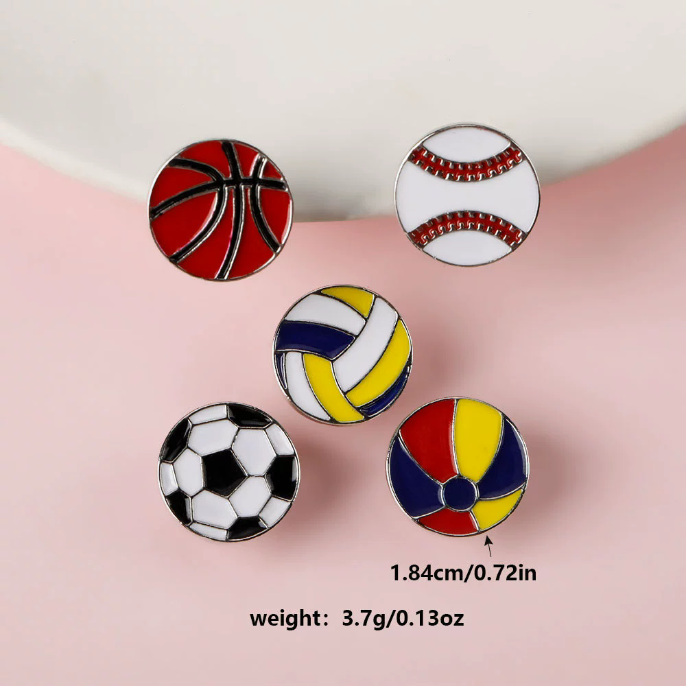 Creative Ball Games Enamel Pin - Badminton Icon บทวิจารณ์และราคา