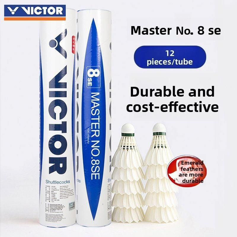 VICTOR Master 8 Professional B - Victor Shuttlecock Feather บทวิจารณ์และราคา