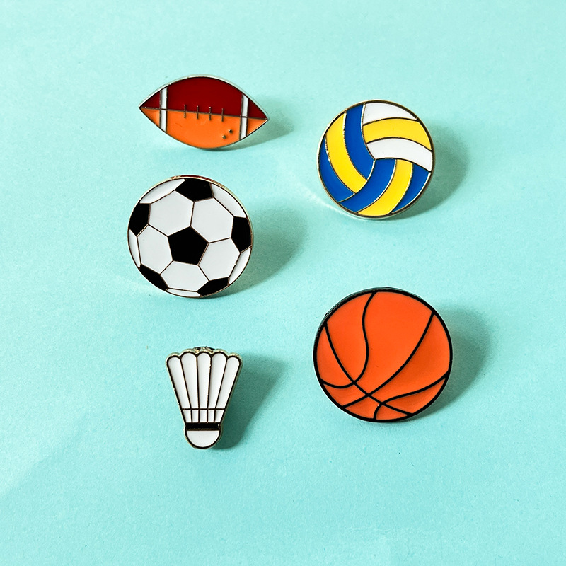 Cartoon Sports Ball Brooches S - Badminton Icon บทวิจารณ์และราคา
