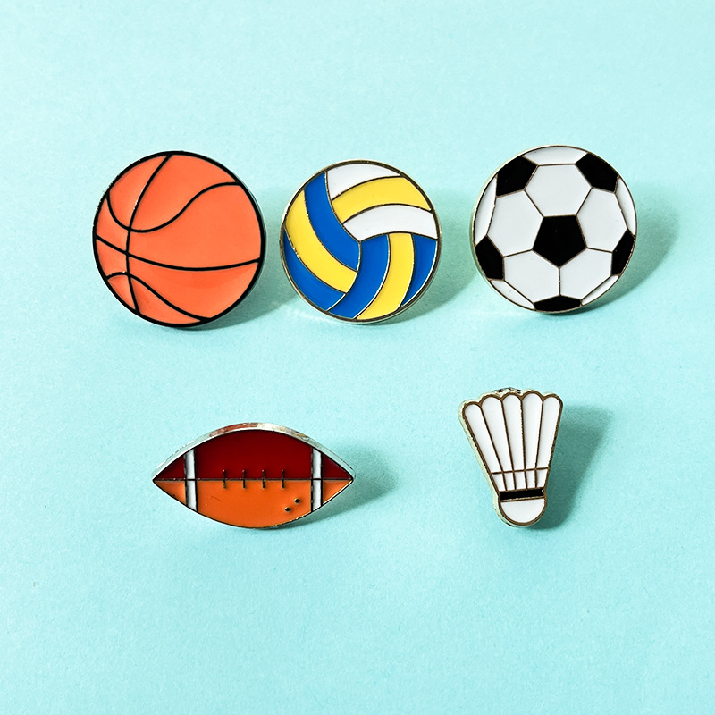Cartoon Sports Ball Brooches S - Badminton Icon บทวิจารณ์และราคา