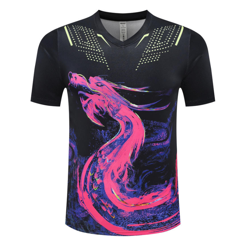 Dragon Men's Table Tennis T-Sh - Badminton Hall บทวิจารณ์และราคา