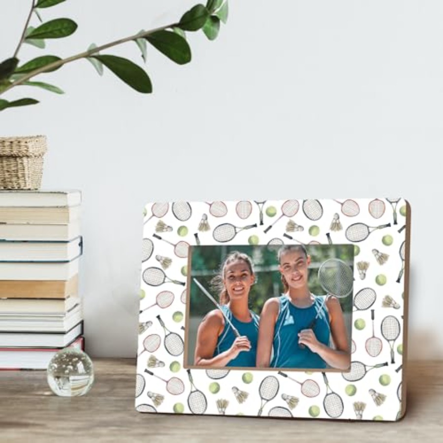 Badminton Picture Frame 5x7, S - Badminton Photo บทวิจารณ์และราคา