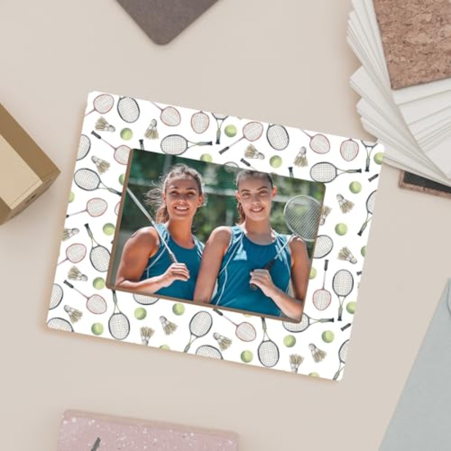 Badminton Picture Frame 5x7, S - Badminton Photo บทวิจารณ์และราคา