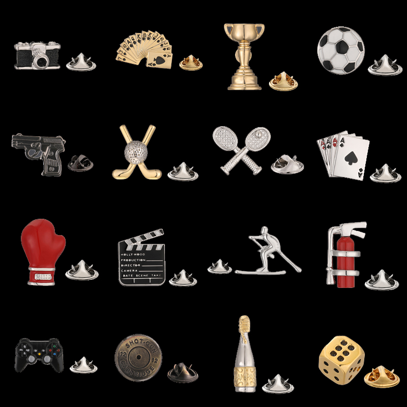 Men's brooch sports poker dice - Badminton Icon บทวิจารณ์และราคา