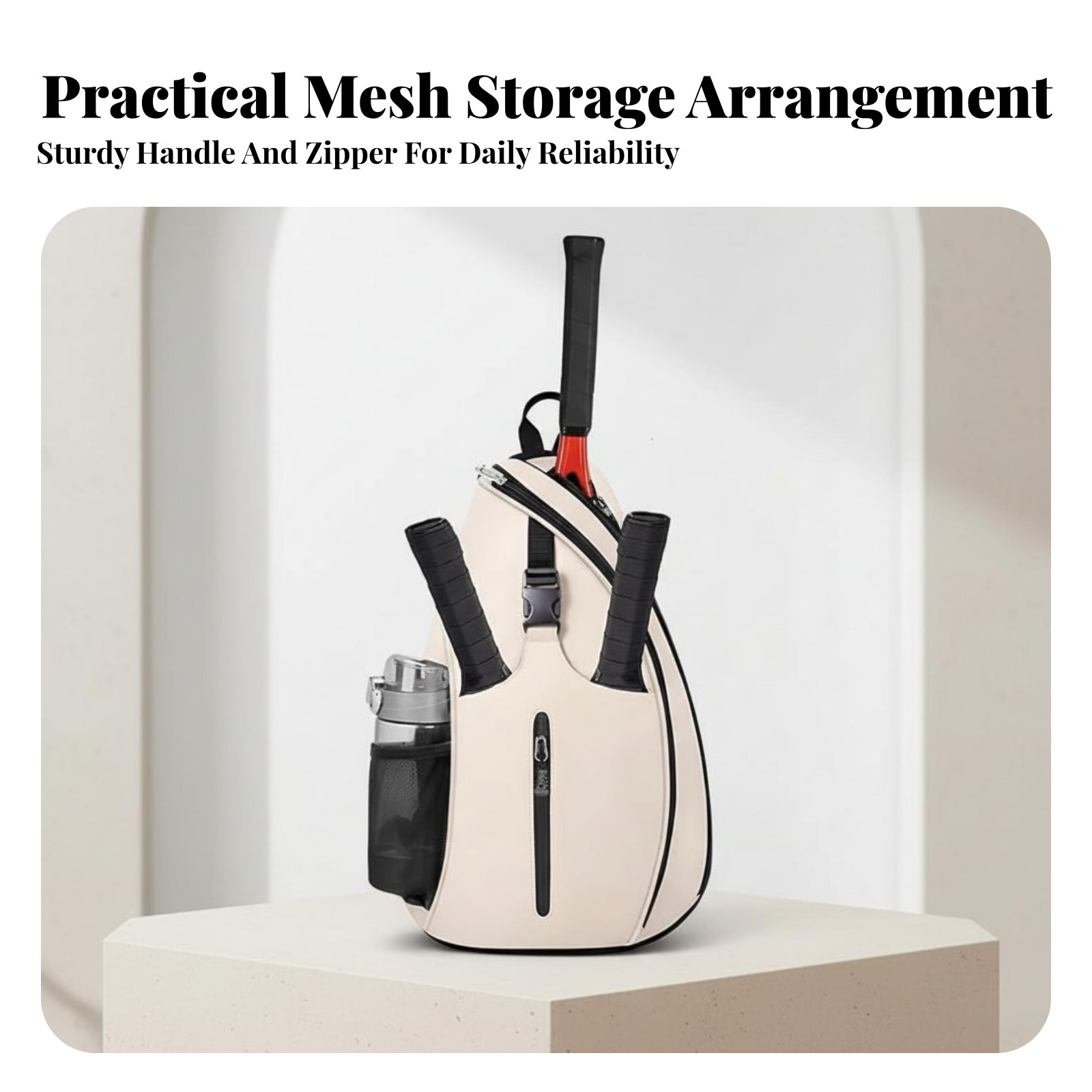 Pickleball Backpack Sturdy Bad - Badminton Equipment บทวิจารณ์และราคา