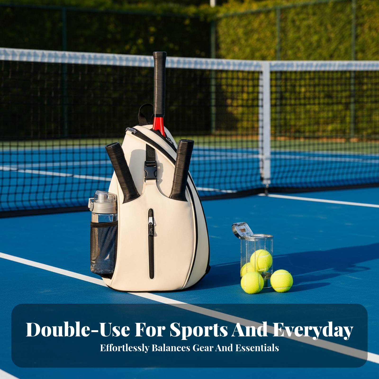 Pickleball Backpack Sturdy Bad - Badminton Equipment บทวิจารณ์และราคา