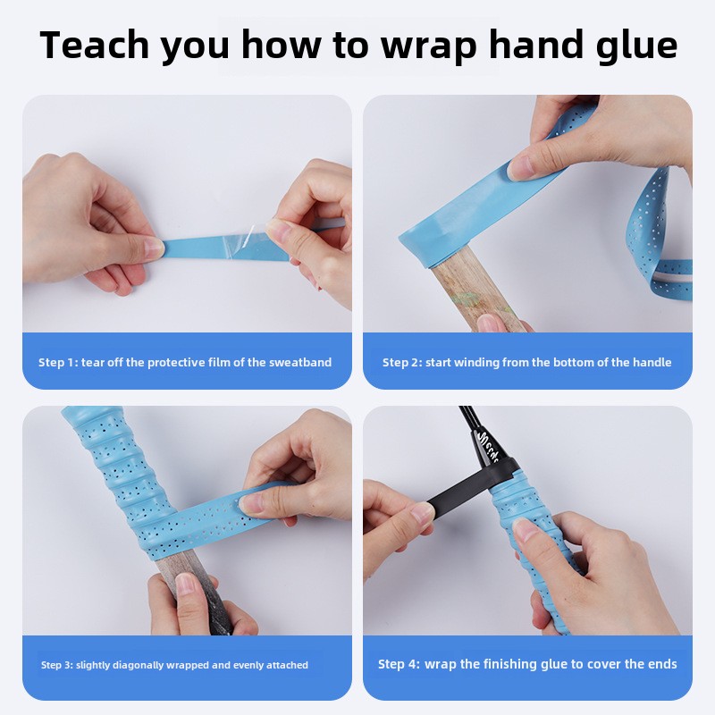 10Pcs Grip Tape Tennis Racket  - Badminton Field บทวิจารณ์และราคา