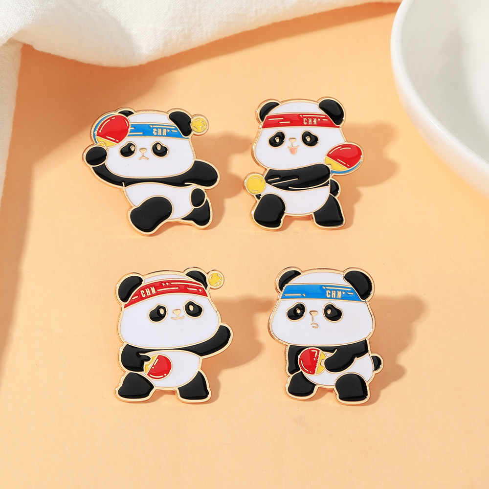 4 Styles Sporty Panda And Tabl - Badminton Icon บทวิจารณ์และราคา
