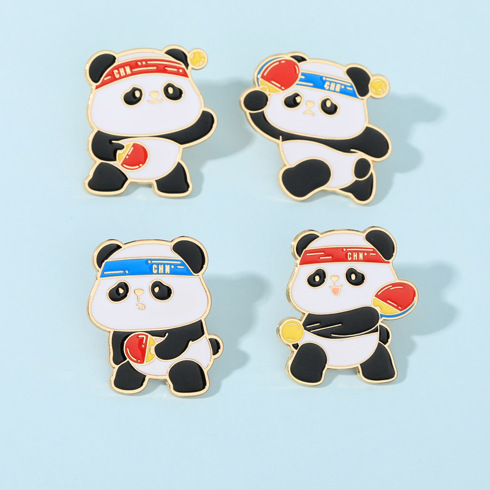 4 Styles Sporty Panda And Tabl - Badminton Icon บทวิจารณ์และราคา