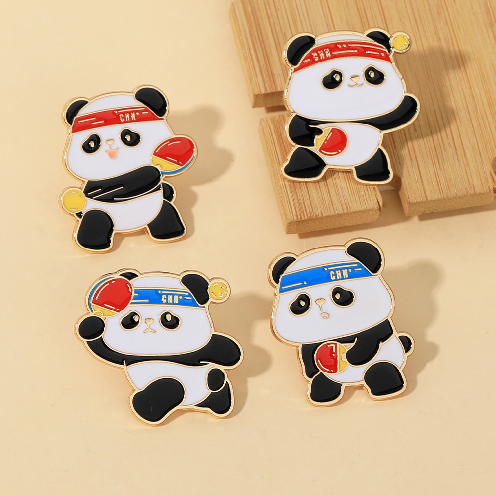 4 Styles Sporty Panda And Tabl - Badminton Icon บทวิจารณ์และราคา