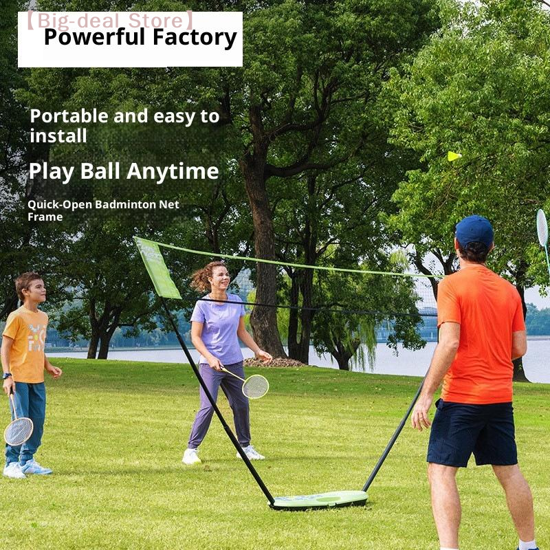 Portable Folding Badminton Net - Badminton Photo บทวิจารณ์และราคา