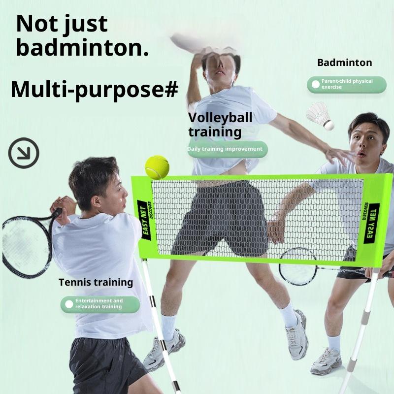 Folding Badminton Net for Outd - Badminton Photo บทวิจารณ์และราคา