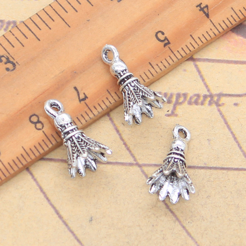 20pcs Charms 3D Badminton Shut - Badminton Photo บทวิจารณ์และราคา