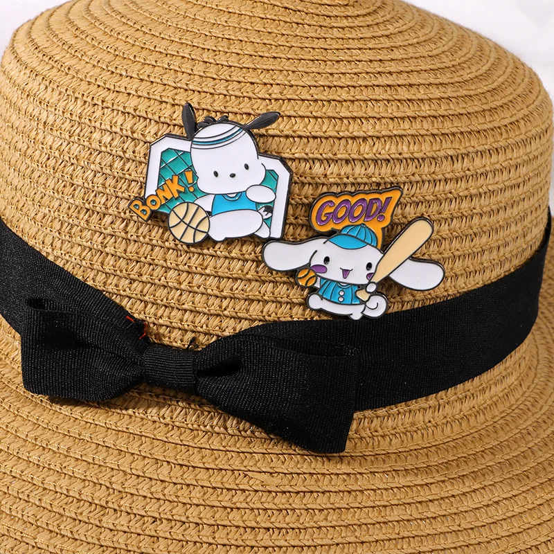 Cartoon Sanrio Metal Badge Stu - Badminton Icon บทวิจารณ์และราคา