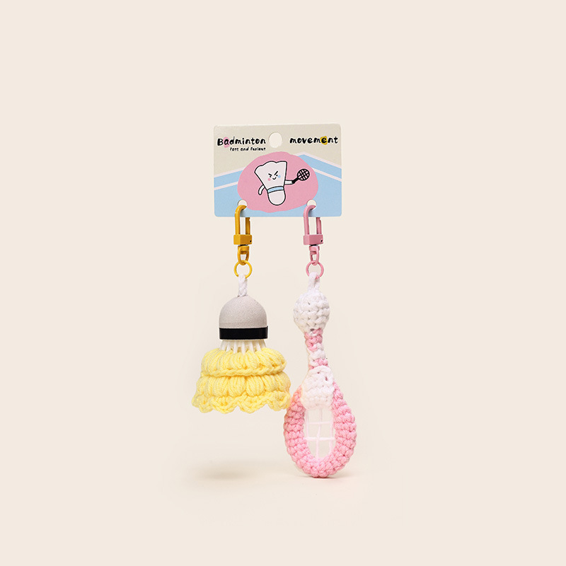 Handmade Hook Knitting Badmint - Badminton Yang Yang บทวิจารณ์และราคา