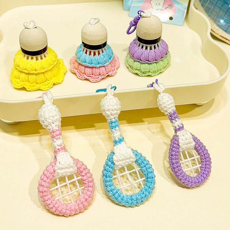 Handmade Hook Knitting Badmint - Badminton Yang Yang บทวิจารณ์และราคา