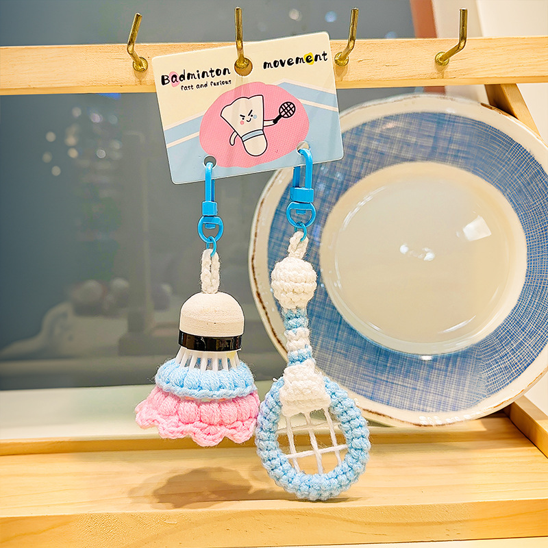 Handmade Hook Knitting Badmint - Badminton Yang Yang บทวิจารณ์และราคา