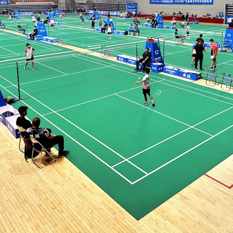 Badminton court floor mat indo - Badminton Hall บทวิจารณ์และราคา